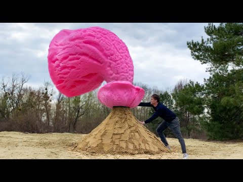 Erupting Sand Vulcano