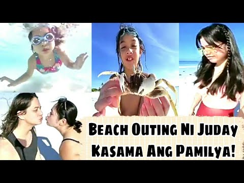 Judy Ann Santos Beach Outing Kasama Ang Chikiting!