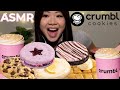 Trying This Week S CRUMBL Cookies ASMR Banana Pudding Olivia Rodrigo Choco Strawberry Waffle 먹방