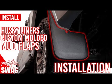 How To Install Husky Liners Custom Molded Mud Flaps! - RHRSwag.com