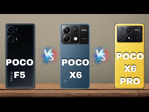 Poco X6 Pro Vs Poco X6 Vs Poco F5 | Who is best?