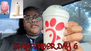 SLAYTEMBER DAY 6: CHICK FIL A BANANA PUDDING MILKSHAKE #THEREVIEWQUEEN