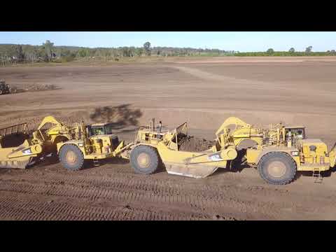 Greensill Farming -  Laufers Farm Development (ft, Caterpillar 657G, 740EJ, 330F, D6T & JD 9620r)