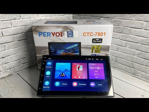 Обзор андроид магнитолы PERVOI CTC-7801