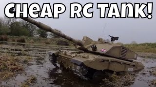 Awesome Cheap Airsoft RC Tank! 1/16 Scale Heng Long Challenger II 3908-1