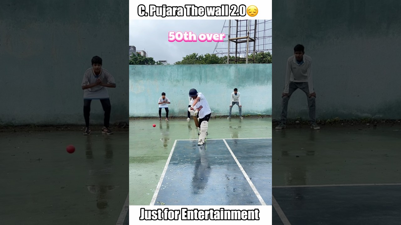 C. Pujara The Wall 2.0😯 “Happy Retirement legend” #cricket #trending