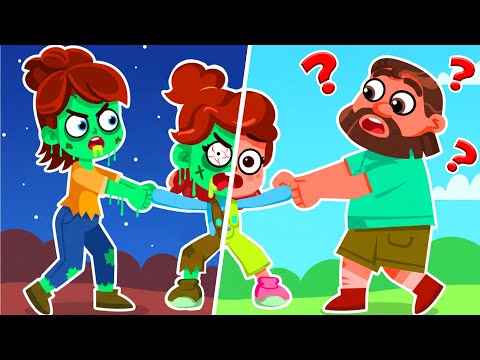 Zombie Camping Dance 🎃 Halloween Family Adventure | Comy Zomy Kids Songs