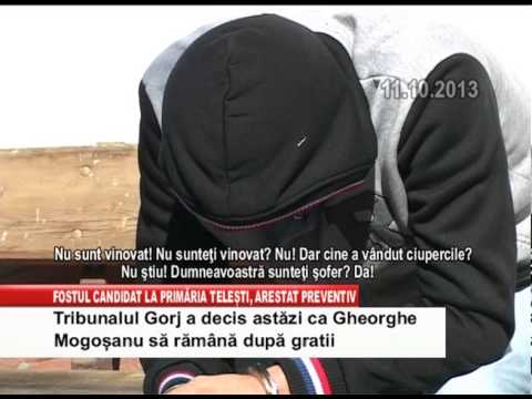 FOSTUL CANDIDAT LA PRIMARIA TELESTI ARESTAT PREVENTIV