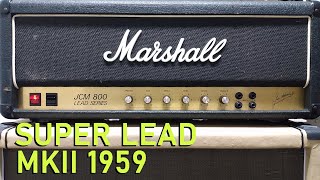 Video thumbnail for Marshall JCM800 MKII 1959 (Plexi) - Review (Celestion & Nordik) by Thiago Sforcin