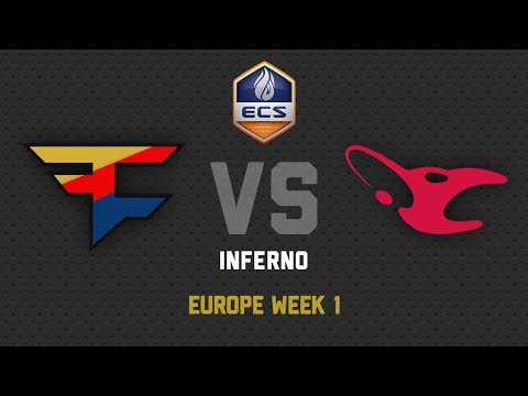 FaZe vs Mousesports - Inferno - 1080p60 - Europe Week 1 - ECS Season 5 2018