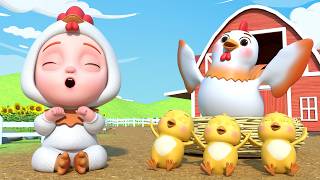 Os Pintinhos Dizem Piu Piu | Músicas Infantis | Leo em Português - Canções Infantis