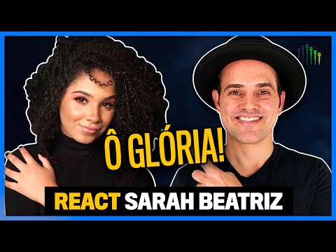 React Sarah Beatriz  - Se tú quiseres crer e Basta Acreditar [Ô GLÓRIA!]