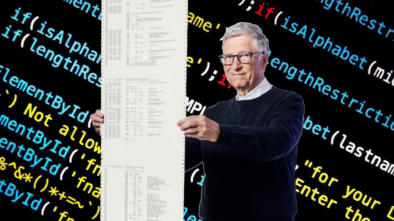 Bill Gates Open Sources Microsoft's First Program