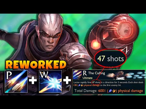 New Lucian R shoots 47 shots... | Masters ADC Tries Mini-Reworked Lucian