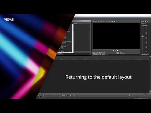 VEGAS Pro 16 – Customizing Workspace Tutorial (2019)