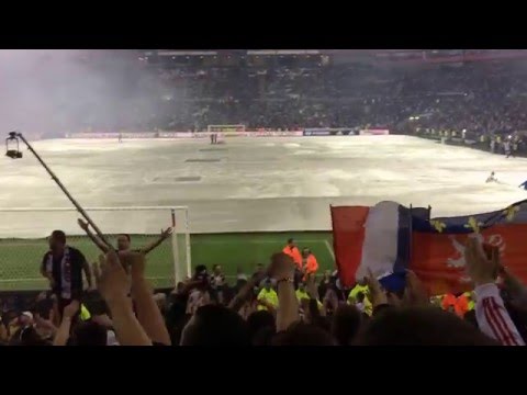 Ambiance après-match - OL/AS Monaco au Parc OL - Bad Gones 1987