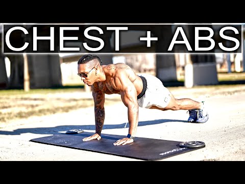 5 MINUTE CHEST AND ABS WORKOUT (NO BREAKS)