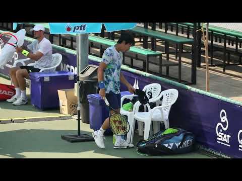 THAILAND TENNIS TOUR 2024 MS QF Dennis NOVAK AUT VS Seongchan HONG KOR 19 01 67
