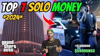 BEST WAY TO MAKE MONEY SOLO IN GTA 5 ! Top 7 EASY Ways To Make Money GTA Online 2024