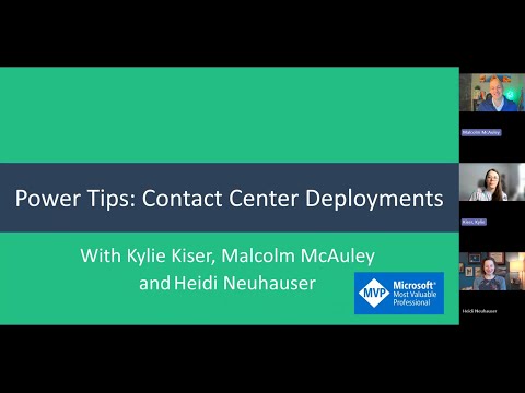 Power Platform: Contact Center ALM Tips Power Platform: Contact Center ALM Tips