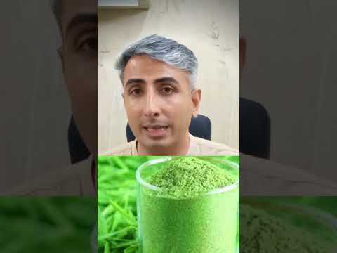 Wheat grass powder