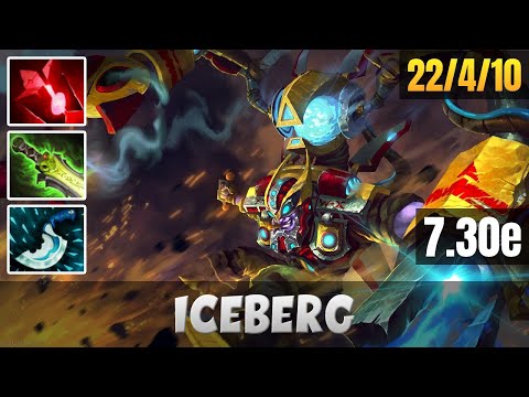 Iceberg | Tinker | Dota 2 Pro Gameplay - Patche 7.30e