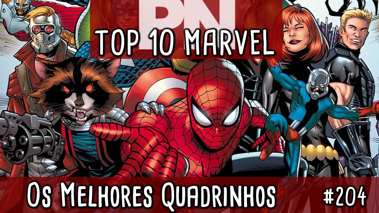 Top 10: Melhores quadrinhos da Marvel Comics | Pipoca e Nanquim #204