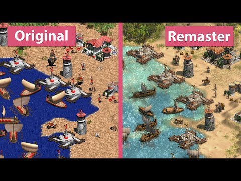 Age of Empires – Original vs. Definitive Edition Graphics Comparison Official Shots