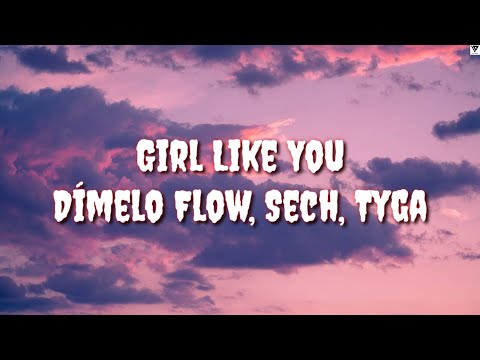 Girl Like You (Lyric) - Dimelo Flow, Sech, Tyga