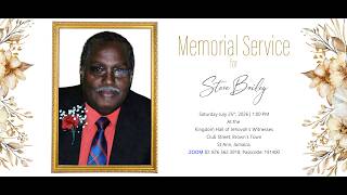 Memorial Service for Steve Bailey