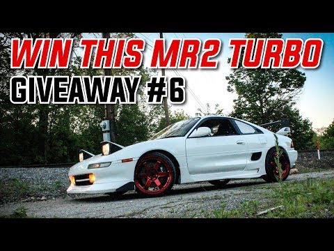 PRIME DRIVEN Giveaway #6 - White JDM RHD Toyota MR2 Turbo!