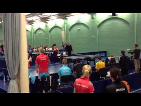 DM-finale bordtennis 2012. Gou Kai vs  Andy Perrira