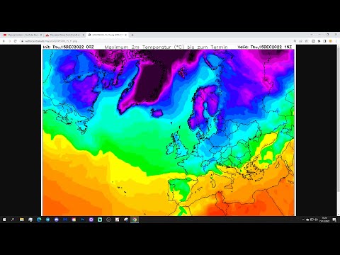 Ten Day European Weather Forecast: 15th To 25th December 2022
