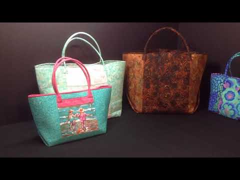 Beach Bag Trio - Page 1 - Cutting Fabric & Interfacing