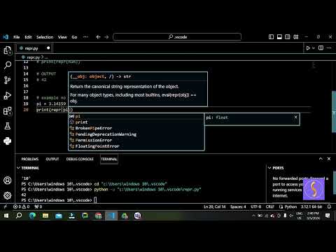 Mm Understanding Repr Function In Python