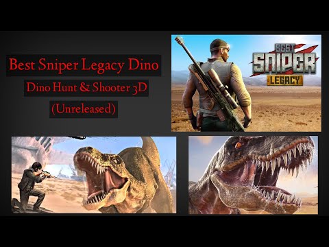 Best Sniper Legacy Dino Hunt & Shooter 3D (Unreleased) Android Gameplay | Sniping Game | DevSmWorld