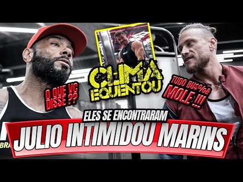 JÚLIO FOI TIRAR SATISFAÇÃO COM ATLETA PRO NO CT