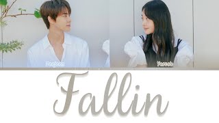 Doyoung (도영) &amp; Kim Minha (김민하) Fallin Lyrics (Han/Rom/Eng) (Color Coded Lyrics)