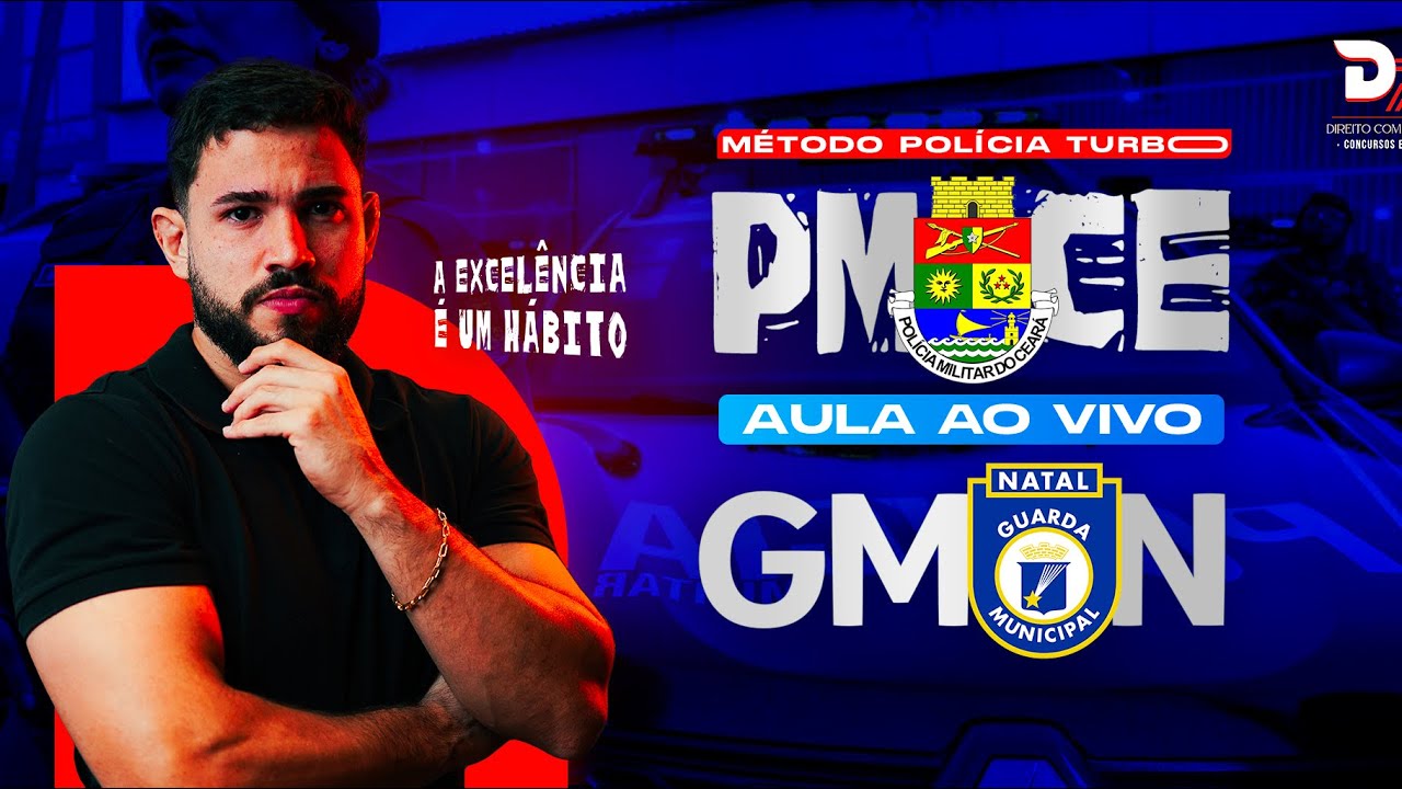 PMCE E GCM NATAL- BATERIA DE QUESTÕES - PENAL