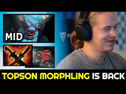 TOPSON MORPHLING is back — Mid vs Spirit Breaker Dota 2
