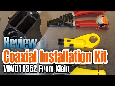 Klein Coax Tool Kit Review VDV011852