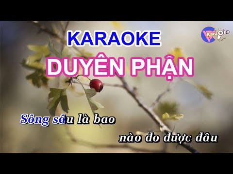 Duyên Phận || KARAOKE HD || Beat Chuẩn