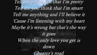 Cheater's Road-Lyrics