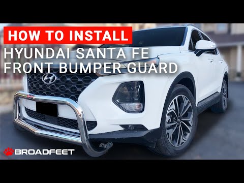 Broadfeet® Front Bull Bar - Installation - for Hyundai Santa Fe 2022-2023