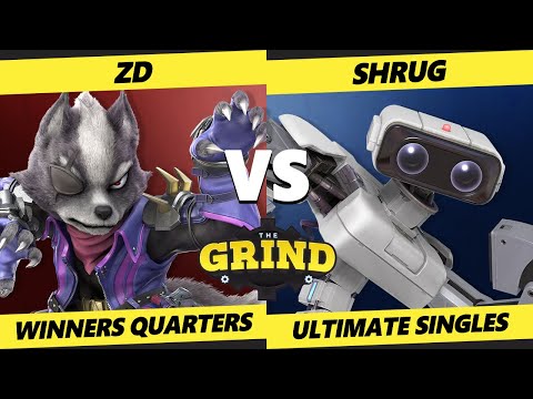 The Grind 202 Winners Quarters - ZD (Wolf) Vs. ShrUg (ROB) Smash Ultimate - SSBU