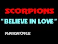 SCORPIONS BELIEVE IN LOVE Karaoke MinusOne