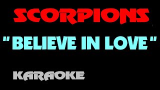 SCORPIONS - BELIEVE IN LOVE. Karaoke - MinusOne.