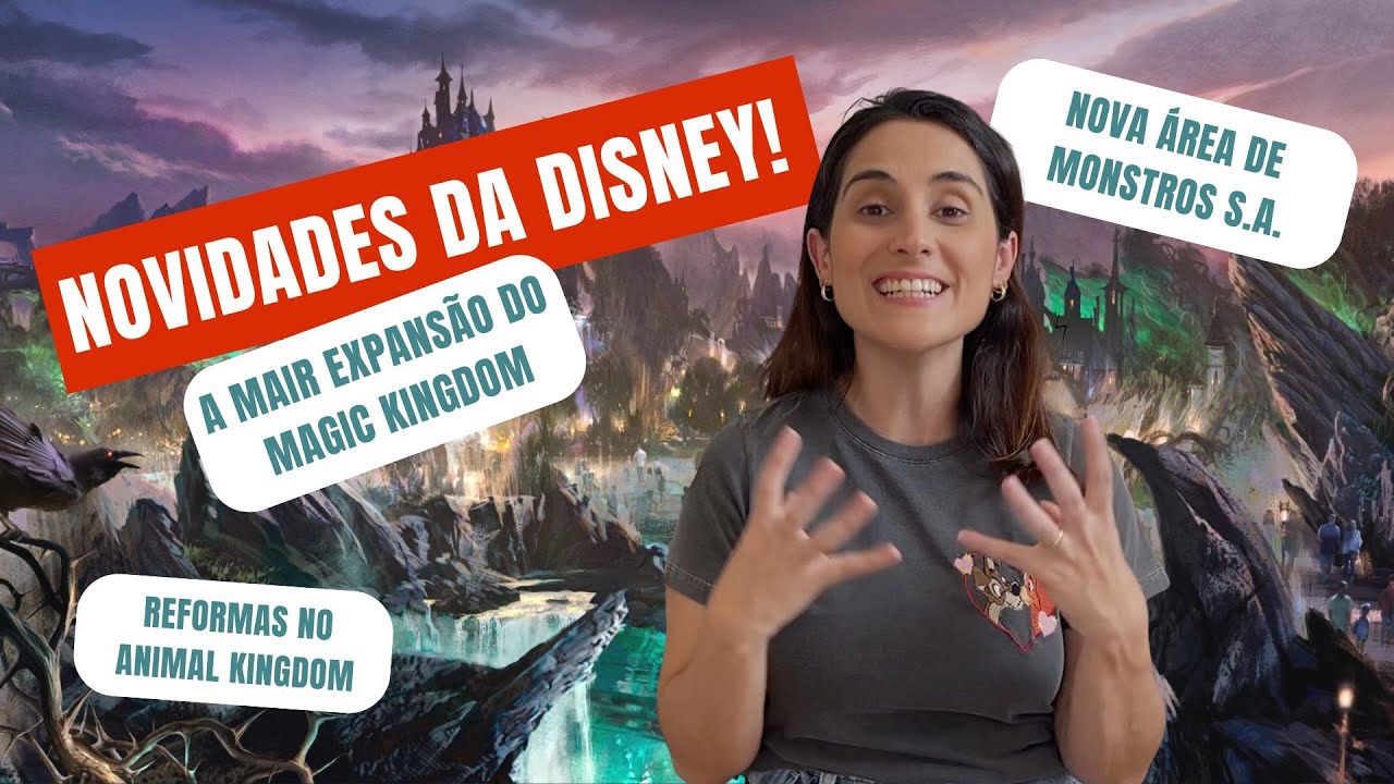 NOVIDADES NOS PARQUES DA DISNEY EM ORLANDO!