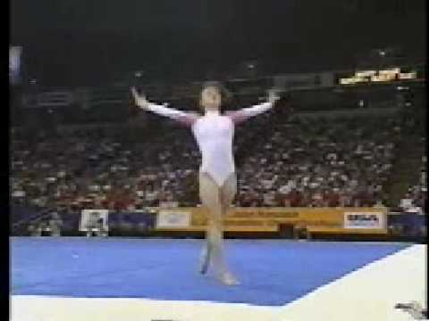 Kristen Maloney (Parkettes) - 1997 US Nationals Finals - Floor Exercise