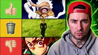 I Ranked Every Anime
